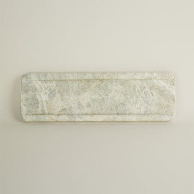 bandeja de marmol rectangular